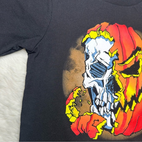 Celebrate! Halloween T-Shirt Black & Orange Size 5 - Picture 6 of 16